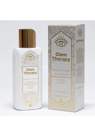 Glam Therapy Solar Embrace Aloe Vera Infused Yüz Ve Vücut Nemlendirici Güneş Kremi 50 Spf 100ml
