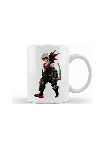 Bakugou Katsuki 01 Kupa Bardak Porselen Karışık