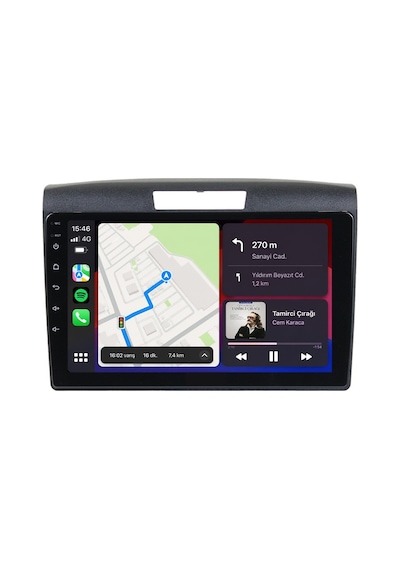 Honda Cr-v 2013-2018 Android Multimedya Carplay Android Auto Navigasyon Kameralı 8gb Ram 64gb 9"
