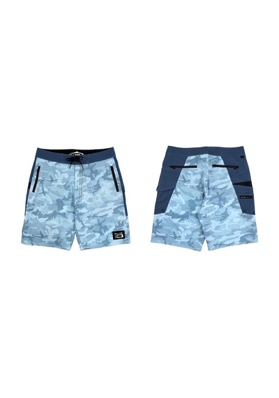 Fujin Performance Short Camo Indigo (501828154) İndigo