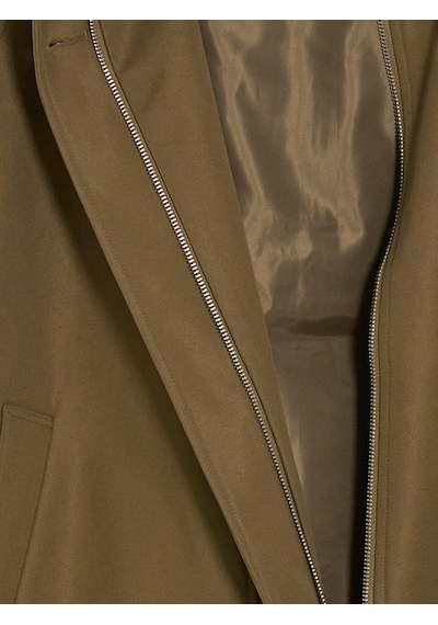 Lcw Vision Bej Kapüşonlu Oversize Kadın Ceket