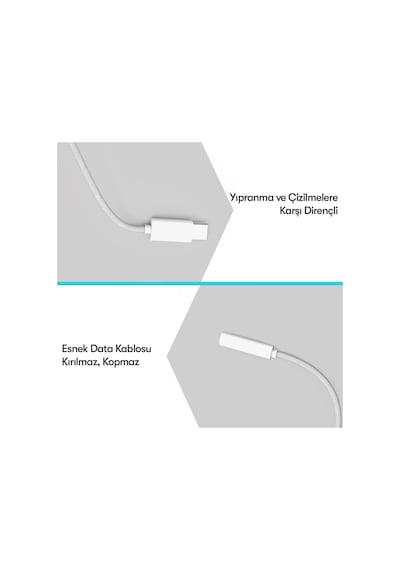Tak Çalıştır Type-c To Aux 3.5mm Kulaklık Jak Dönüştürücü