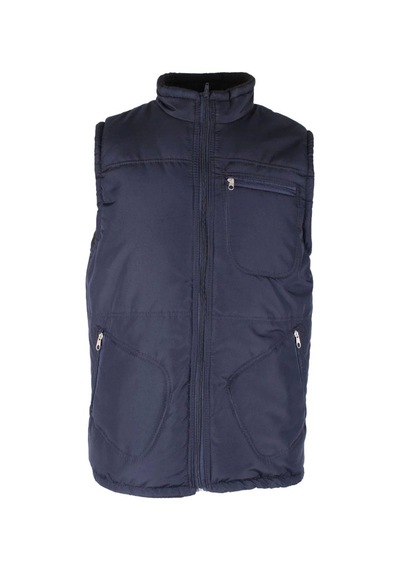 Kışlık Polar Astarlı Yelek İş Güvenliği Ve Outdoor İçi Micro Konforlu Fonksiyonel Tasarım Lacivert