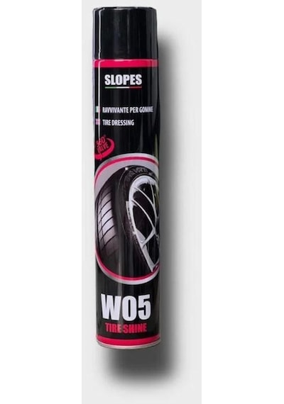 Slopes W05 Tyre Shine Lastik Parlatıcı Spray 500ml.