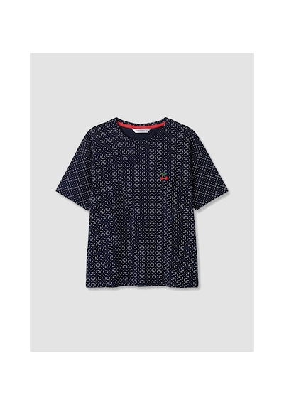 Lcw Young Lacivert Puantiyeli Kadın Pijama Takım