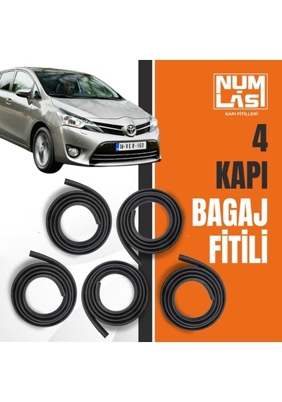 Toyota Verso 2013-2023 4 Kapı + Bagaj Fitili-a Kalite-numlas-nm5550