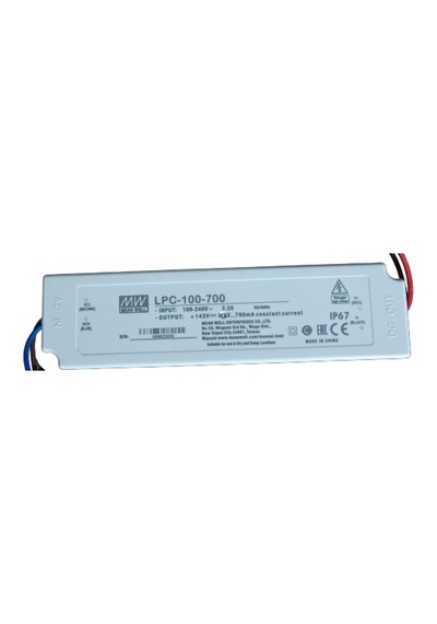 Lpc-100-700 100w 36-72v 700 Ma %90 Ip67 190 52 3