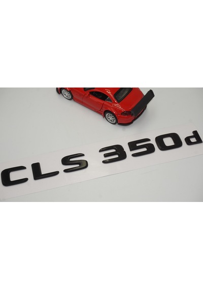 CLS 350d Bagaj Parlak Siyah ABS 3M 3D Yazı Logo