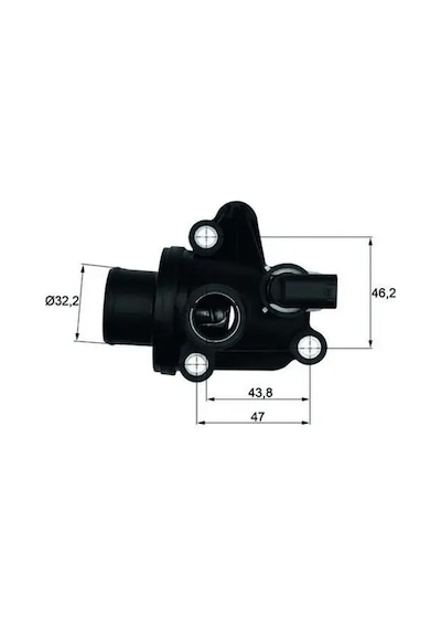 Mahle Tı1287 Termostat A1662030075 A1662030175 A1662030275