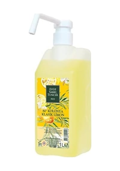 Klasik Limon Kolonya Pompalı 1 Litre