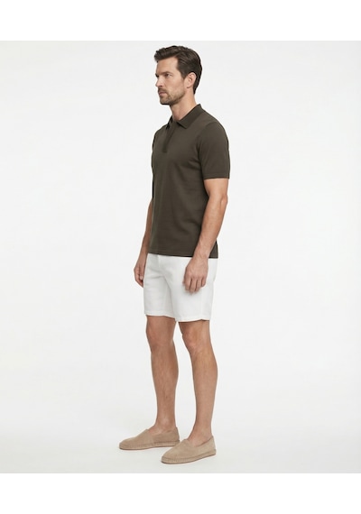 Yargıcı Regular Polo Yaka Kısa Kol T-shirt 26yetr2008x 007 Haki