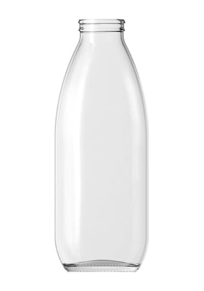 1000 Ml Şeffaf Sürahi Süt, Ayran, Su, Limonata, Meşrubat Şişesi 1000 Cc Yırtmalı Kapaklı Cam Şişe 6 Adet 6,