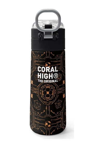 Coral High 500 Ml Erkek Çocuk Siyah Kahverengi Futbol Topu Baskılı Çelik Termos Matara - Okul Suluğu Siyah - Kahverengi Coral High 500 Ml Erkek Çocuk Siyah Kahverengi Futbol Topu Baskılı Çelik Termos Matara - Okul Suluğu Siyah - Kahverengi