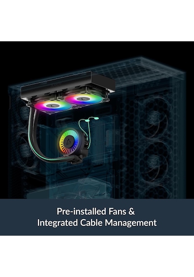 Liquid Freezer Iıı Pro 240 A-rgb Intel/amd Uyumlu, 240mm Radyatörlü, 2x12cm P12 Pro A-rgb Pwm Fanlı, Sıvı İşlemci Soğutucu Siyah Acfre00182a Çok Renkli Liquid Freezer Iıı Pro 240 A-rgb Intel/amd Uyumlu, 240mm Radyatörlü, 2x12cm P12 Pro A-rgb Pwm Fanlı, Sıvı İşlemci Soğutucu Siyah Acfre00182a Çok Renkli
