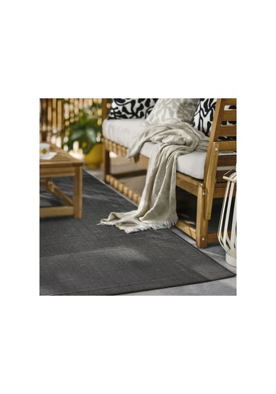 Ikea Luftfartyg İç Ve Dış Mekân Halısı 160 X 230 Cm Gri