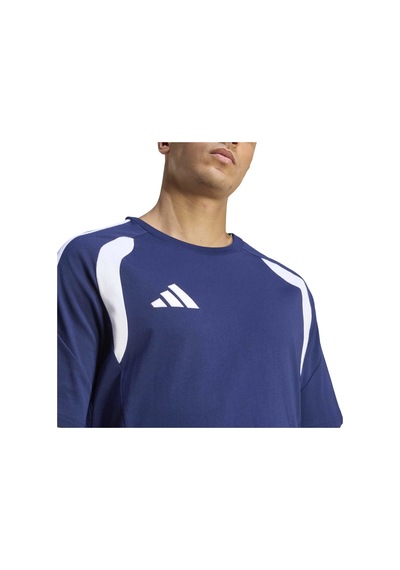 Tenabl/whıte Adidas Erkek Futbol T-shirt Tiro26l Sw Tee Jy7187 Mavi