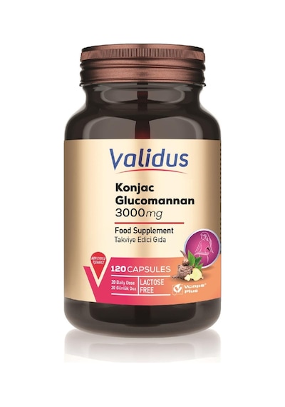 Validus Glucomannan 3000 Mg 120 Capsules