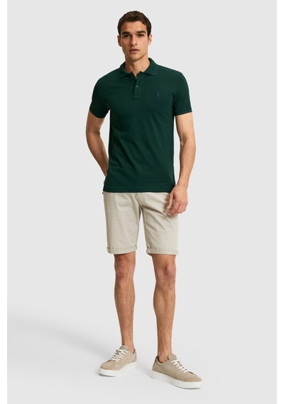 U.s. Polo Assn. Erkek Koyu Yeşil Tişört Basic 50322304-vr079 Koyu Yesıl