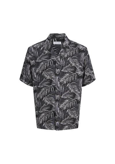 Jack & Jones Erkek Resort Yaka Gömlek - Jeff - 12288854 Siyah