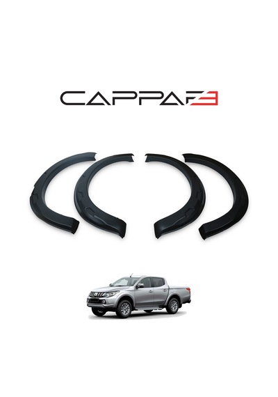 Cappafe Mitsubishi L200 2015-2019 Arası Çamurluk Üstü 4 Parça Dod