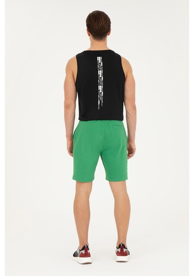U.s. Polo Assn. Erkek Yeşil Şort Örme 50279636-vr054 Yeşil
