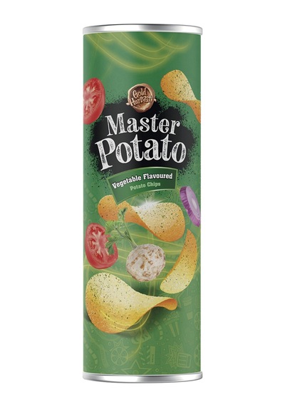 4 Adet Master Potato Sebzeli Patates Cipsi 160 G