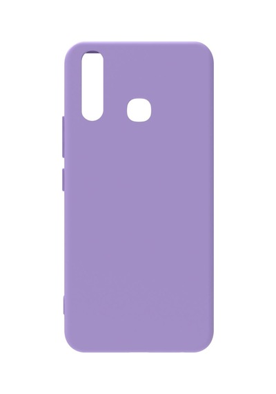 Vivo Y19 2019 - Y5 S Kılıf Kamera Korumalı Silikon Rubber Arka Kapak Lila
