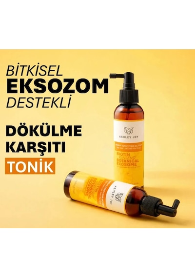 Ashley Joy Bitkisel Eksozom & Biotin Içerikli Dökülme Karşıtı Tonik Saç Spreyi 150 Ml