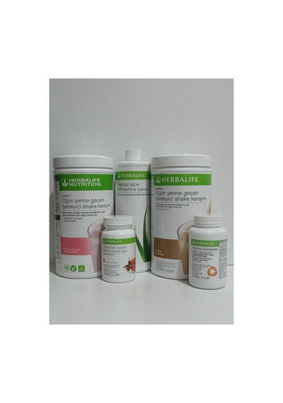Shake Ahududu Fındık Ahududu Çay Aloe Vera Thermo Complete Diyet Listeli Set