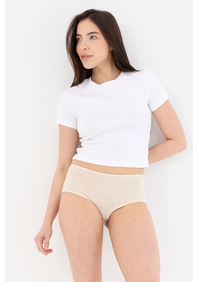 Air Krem Boyshort Külot Krem