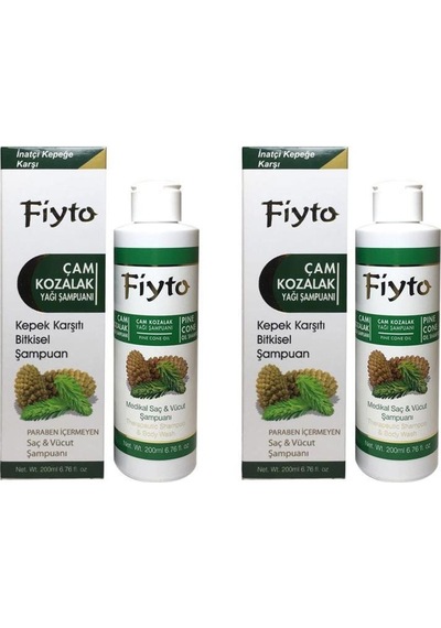 Fiyto Çam Kozalak Yağı Bitkisel Şampuanı 2 x 200 ML