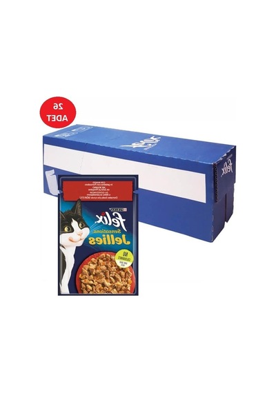 Sığır Ve Domatesli Kedi Yaş Besini, 26 X 85 Gr 100 G
