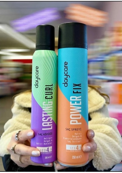 Lasting Curl Saç Köpüğü 3 Adet X 200 Ml Belirgin Dolgun Bukleler İçin Kalıcı Etki Sağlar
