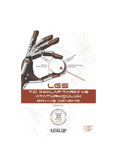 8.Sınıf LGS T.C İnkılap Tarihi ve Atatürkçülük Level Up 'li Deneme- Tammat  Yayıncılık