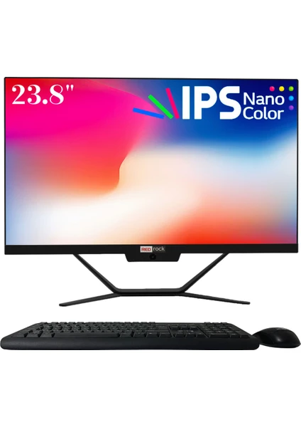 Redrock Highline A514458R51N24 i5-14450HX 8 GB 512 GB 23.8" Free Dos AIO Masaüstü Bilgisayar