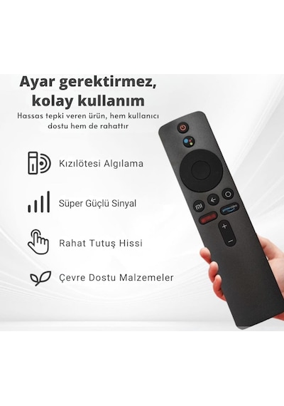 Coofbe Bluetooth Xiaomi Mi Tv Stick Tv Box Kumanda Mi Tv Stick Android Tv Box İçin Uzaktan Kumanda