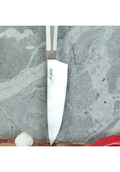 Aryıldız Loft Şef Bıçağı 20 Cm Bej Renkli