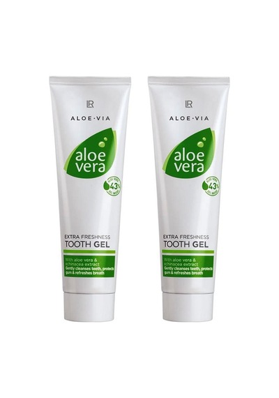 LR Aloe Via Aloe Vera Extra Freshness Diş Macunu 100 ML x 2