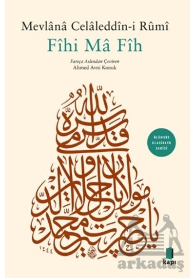 Fihi Ma Fih Kapı Yayınları