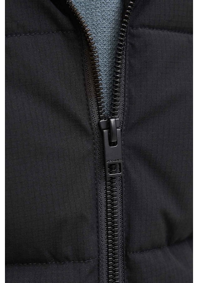 Jack & Jones Jjglobal Puffer Jacket Jn Siyah Erkek Çocuk Mont Siyah