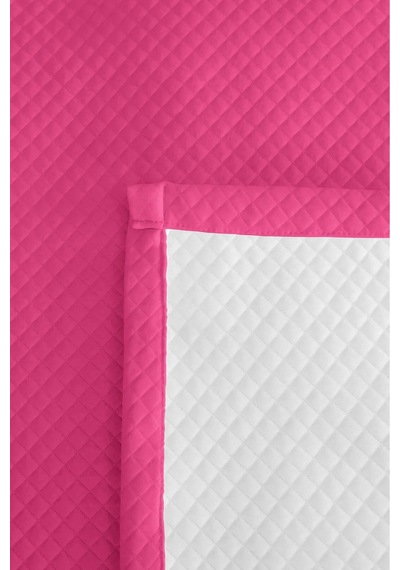 Pembe Kapitone Genç Odası Tek Kişilik Pike Takımı-minimal Fuşya 160x220 Cm Kapitone Yatak Örtüsü Sabahçı Adaçayı Harmonu