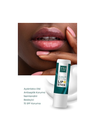 Tto Clınıc Lip Stick - Çay Ağacı Yağı & Glutatyon 15 Spf