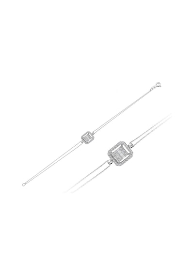 Sirius Baget Pırlanta Taşlı Modern Bileklik 0841B0007