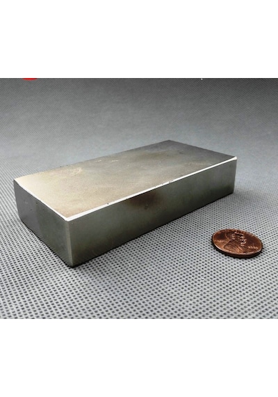 Neodyum Mıknatıs 100Mm X 50Mm X 20Mm Büyük Güçlü Mıknatıs N11.41226