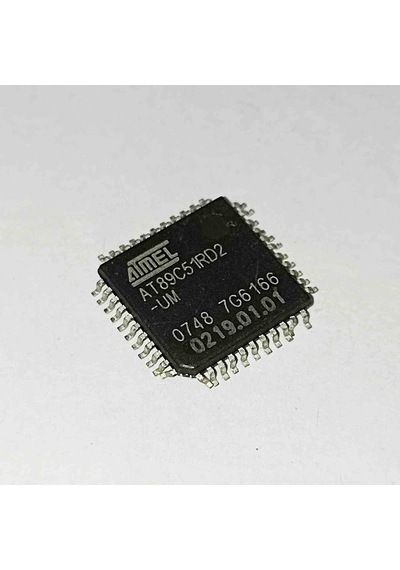 At89c51rd2-um Vqfp-44 Atmel Smd Entegreler