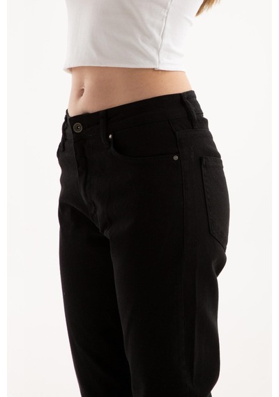Fashion Friends Kadın Kot Pantolon 24K0534K1 Siyah