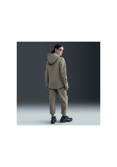 Nike Sportswear Tech Fleece Windrunner Full-zip Kadın Yeşil Günlük Stil Sweatshirt Hv6747-320 Haki