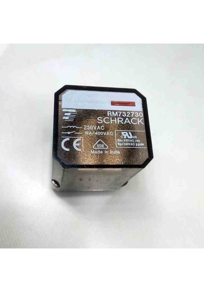 Rm732730 230vac 16a 3c 11pın Schrack Güç Röle