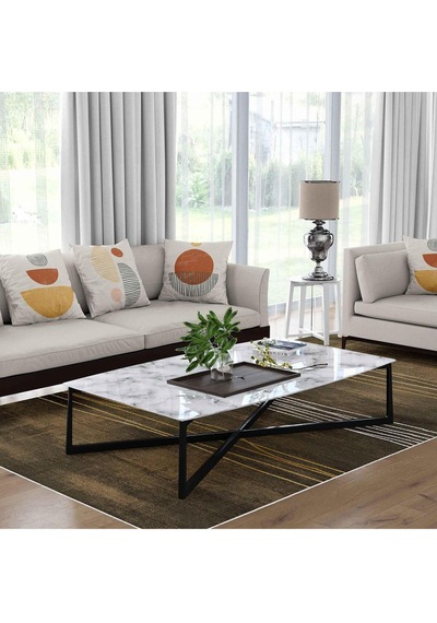 Kaymaz Taban Yıkanabilir Halı Mutfak, Salon, Yatak Odası İçin Modern Dijital Baskı Halı Slnhalı82 - 336 Çok Renkli