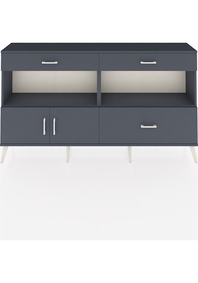 Arges Konsol 2 Raflı 3 Çekmeceli 2 Kapaklı 176x30x99 Antrasit-antrasit Antrasıt/antrasıt - Antrasıt Arges Konsol 2 Raflı 3 Çekmeceli 2 Kapaklı 176x30x99 Antrasit-antrasit Antrasıt/antrasıt - Antrasıt